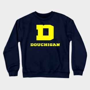 Douchigan Blue Crewneck Sweatshirt